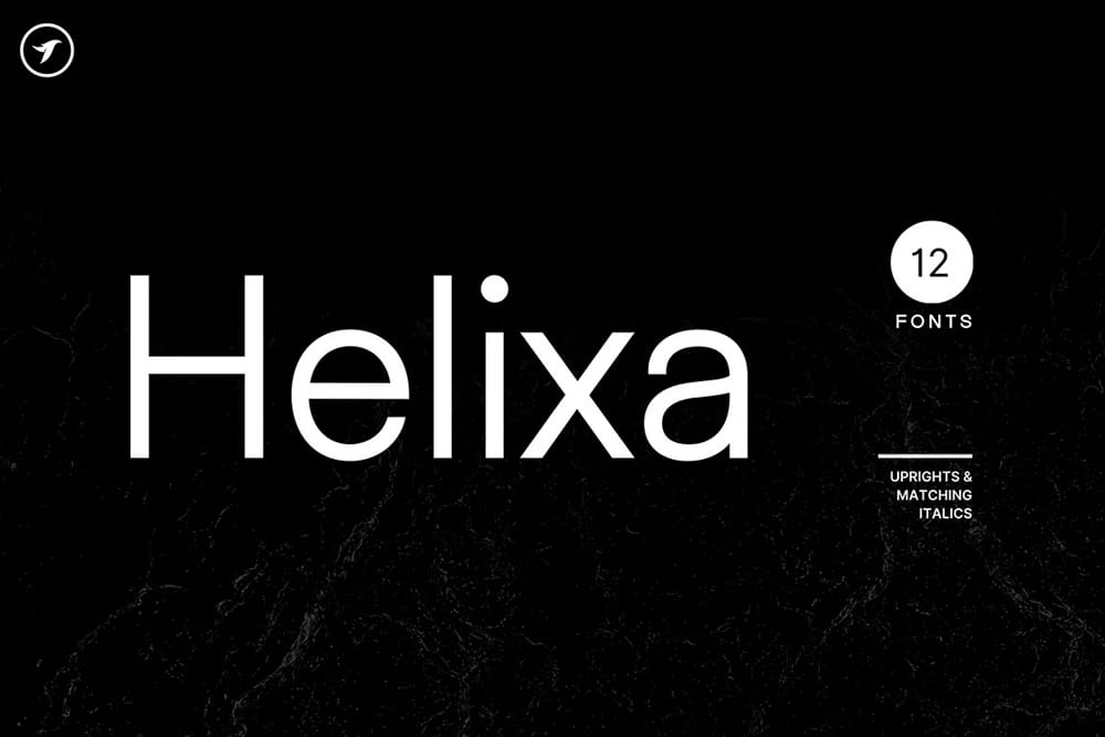 Top Free Fonts For Logo Design 6 Helixa