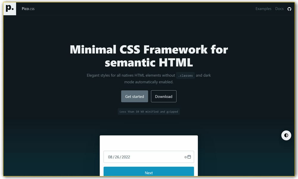 Pico.CSS