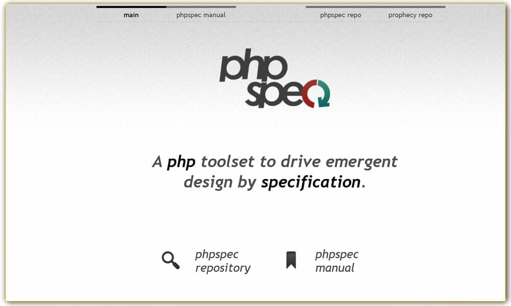 phpspec