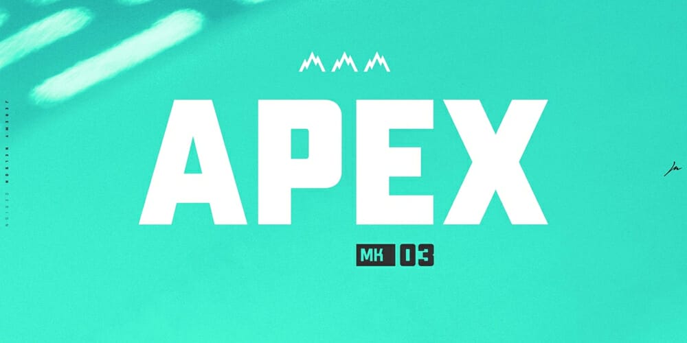 Trending Sports Fonts for Free Download 10 Apex Mk3