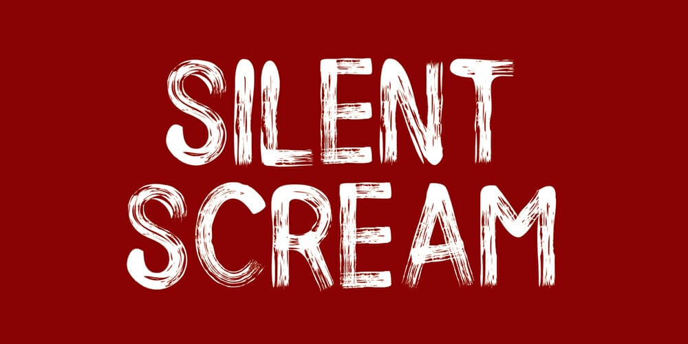Discover the Scariest Fonts for Impactful Design and Branding 13 Silent Scream