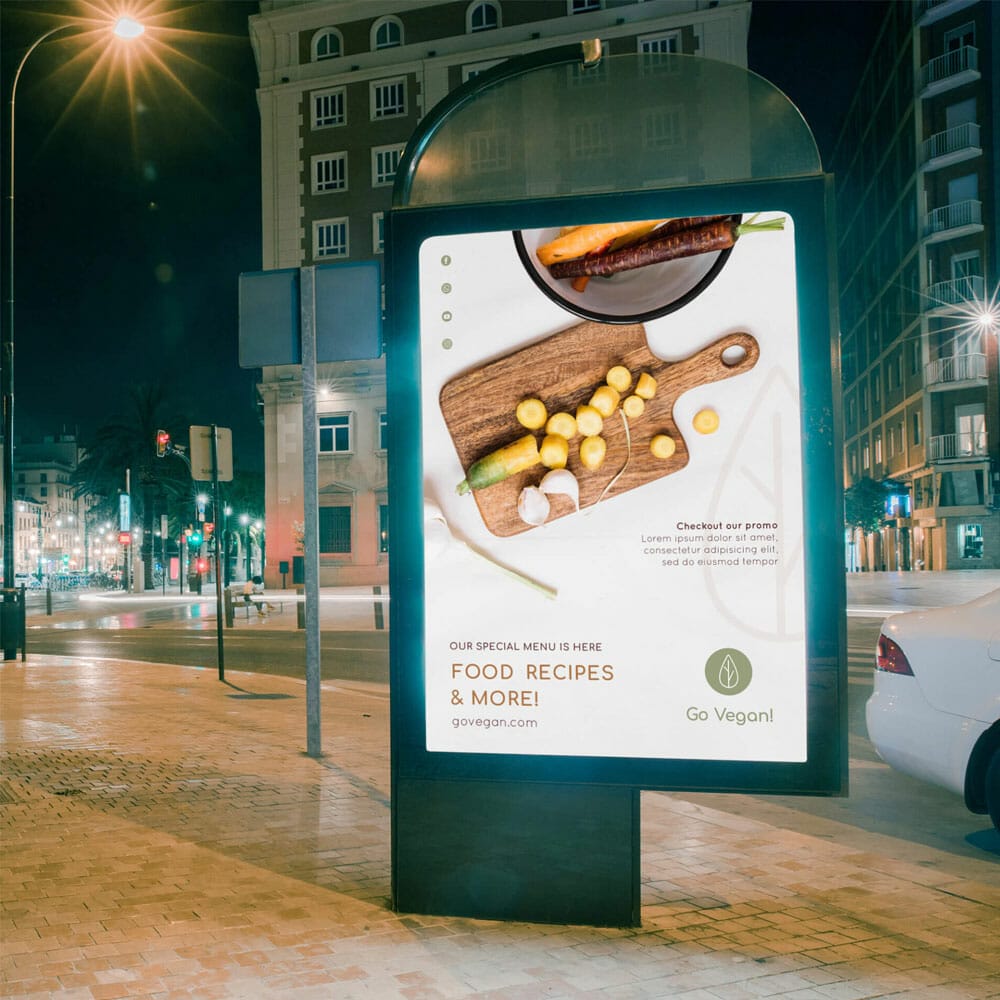 Free City Light Mockup PSD Template 1 Free City Light Mockup PSD Template