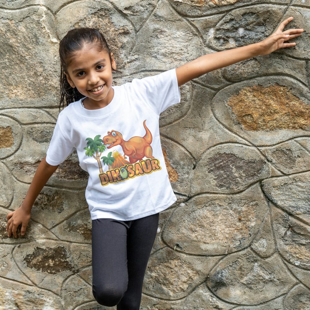 Free Tween Girl Short Sleeve T-Shirt Mockup 1 Free Tween Girl Short Sleeve T-Shirt Mockup