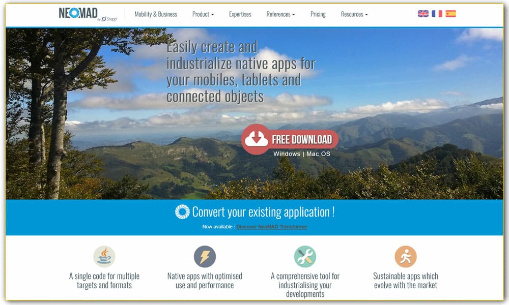 50+ Mobile Application Frameworks (HTML, CSS & JavaScript) 27 NeoMAD