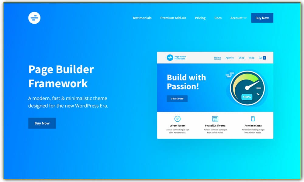 Page Builder Framework