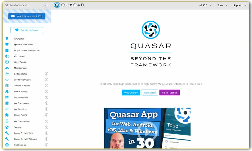 Quasar Framework