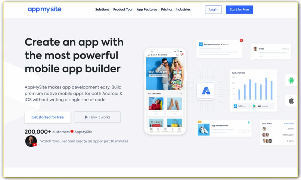 20+ Best Mobile App Builders 2023 6 AppMySite