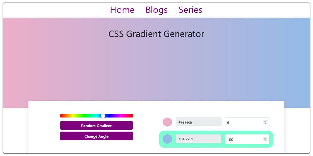 The Top Free CSS Gradient Generators 50 CSS Gradient Generator