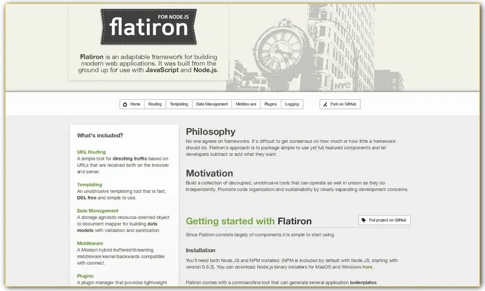 100+ JavaScript Frameworks for Web Developers 68 Flatiron