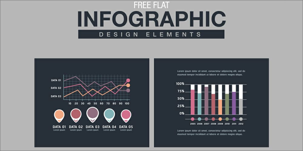 25 Best Free Infographic Elements 3
