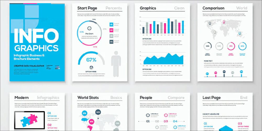 Free Infographic Brochure Template