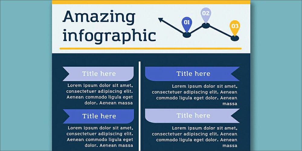 Free Vector Infographic Template