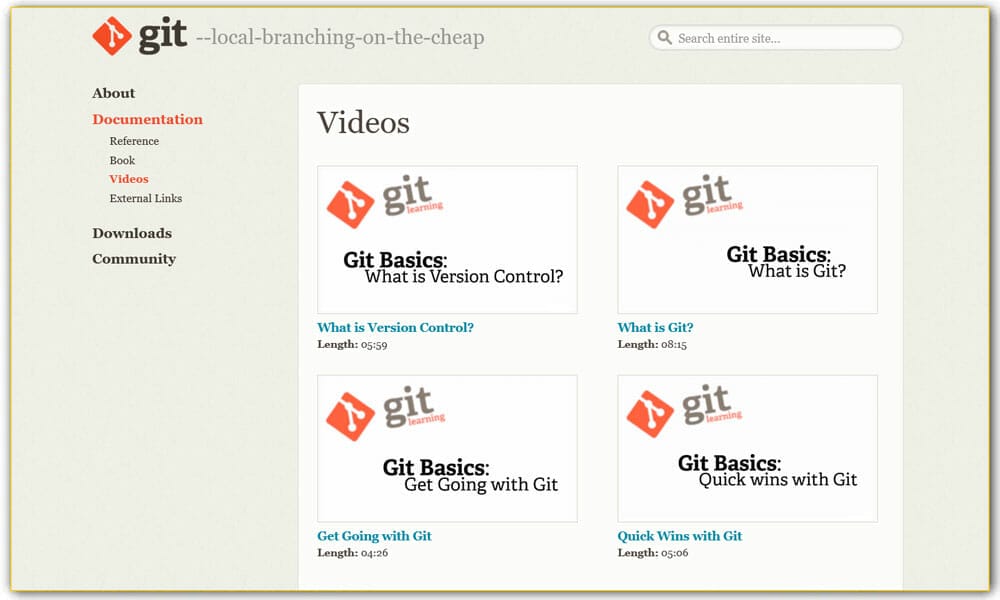 Git Videos