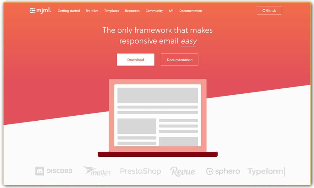 20+ Best Responsive Email Frameworks 2 MJML