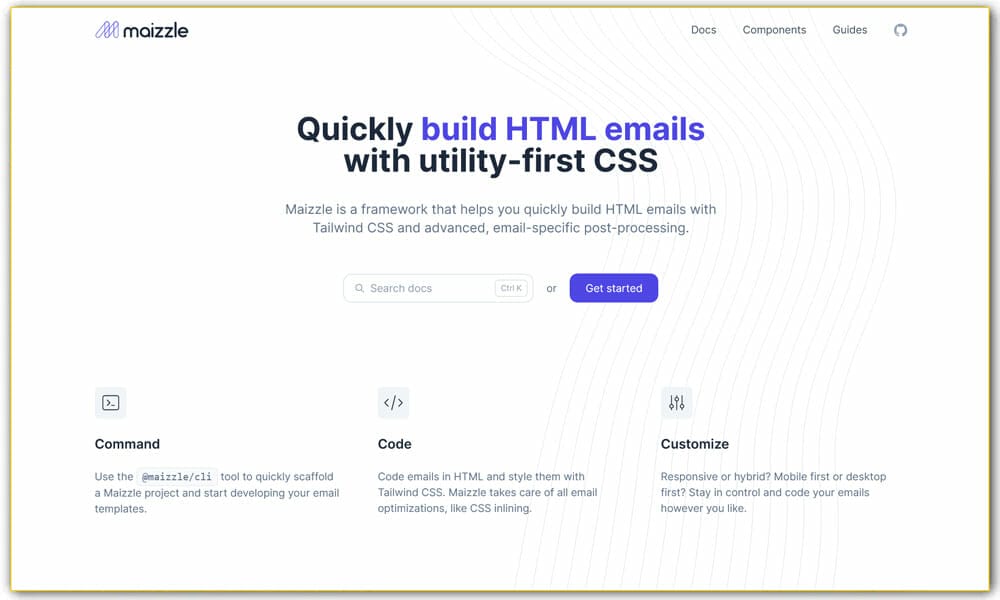 20+ Best Responsive Email Frameworks 3 Maizzle