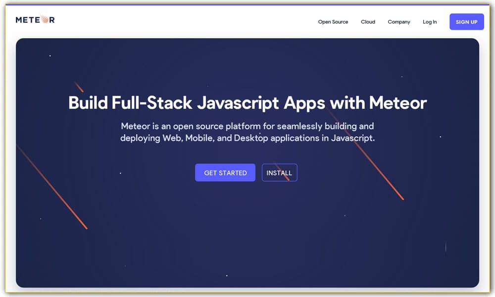 100+ JavaScript Frameworks for Web Developers 59 Meteor