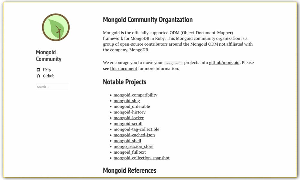 50+ Ruby Frameworks For Developers 24 Mongoid