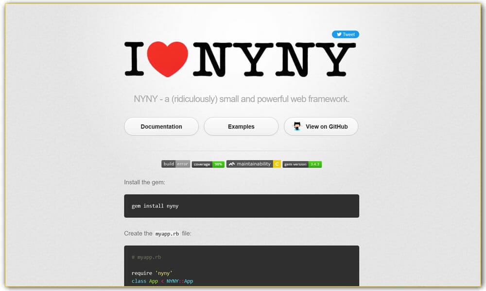 50+ Ruby Frameworks For Developers 18 NYNY