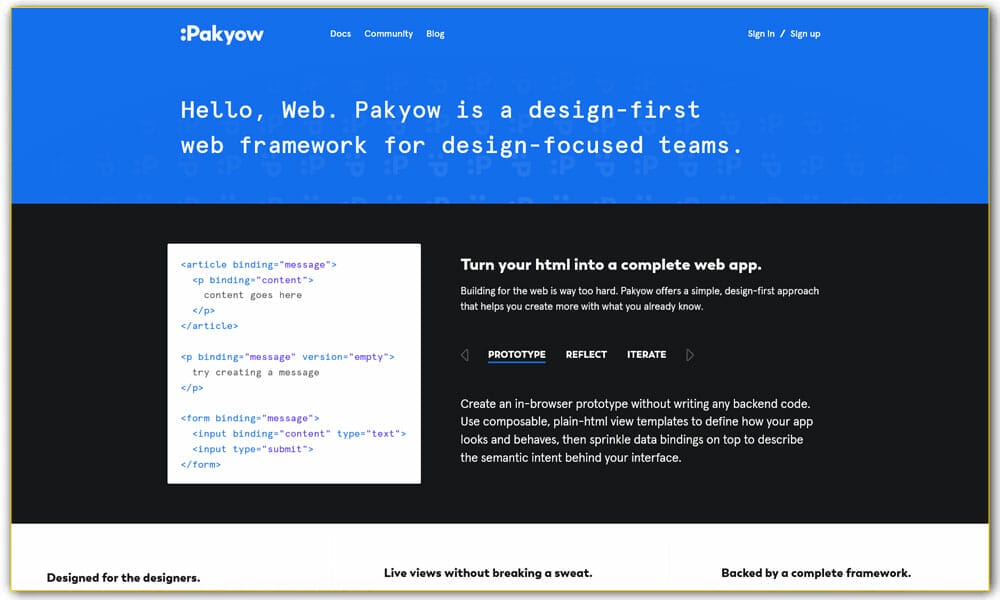 50+ Ruby Frameworks For Developers 11 Pakyow