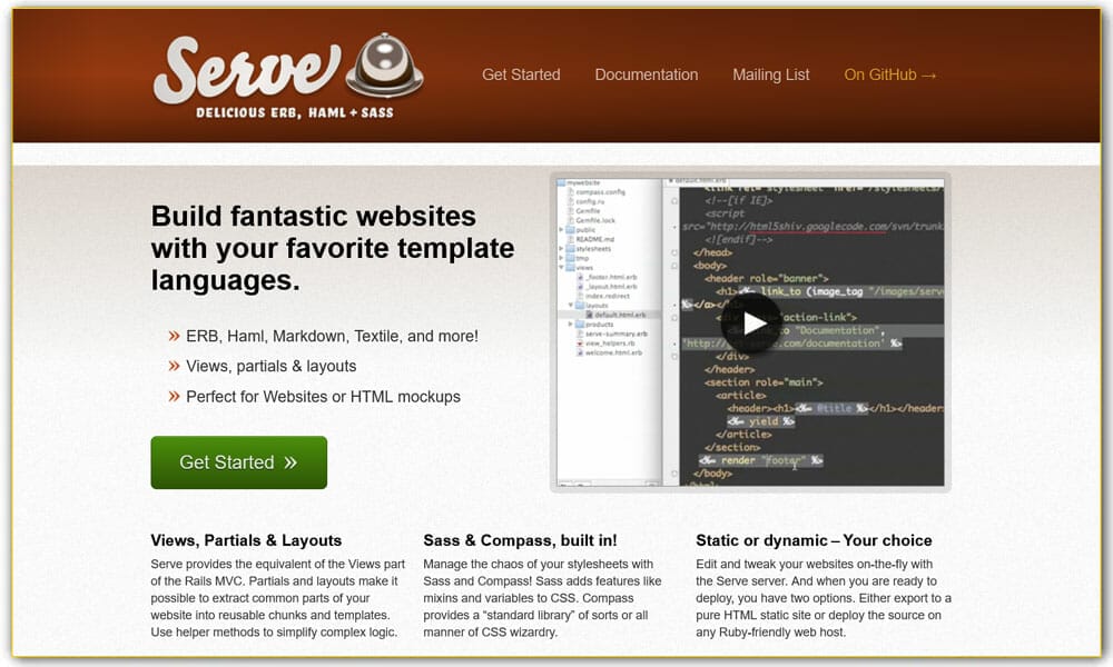 50+ Ruby Frameworks For Developers 27 Serve