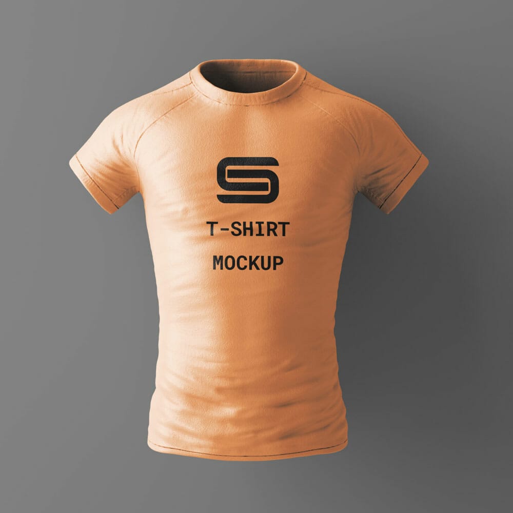Short Sleeve Men’s T-Shirt Mockups 1 Short Sleeve Men’s T-Shirt Mockups