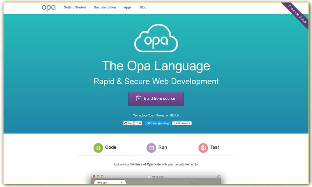 The Opa Language