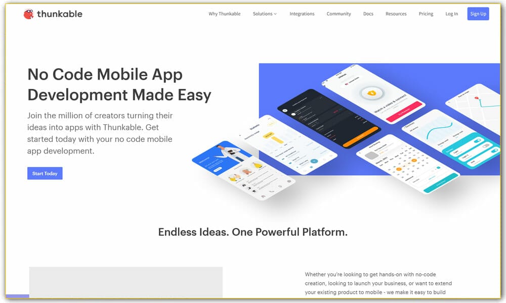 20+ Best Mobile App Builders 2023 18 Thunkable