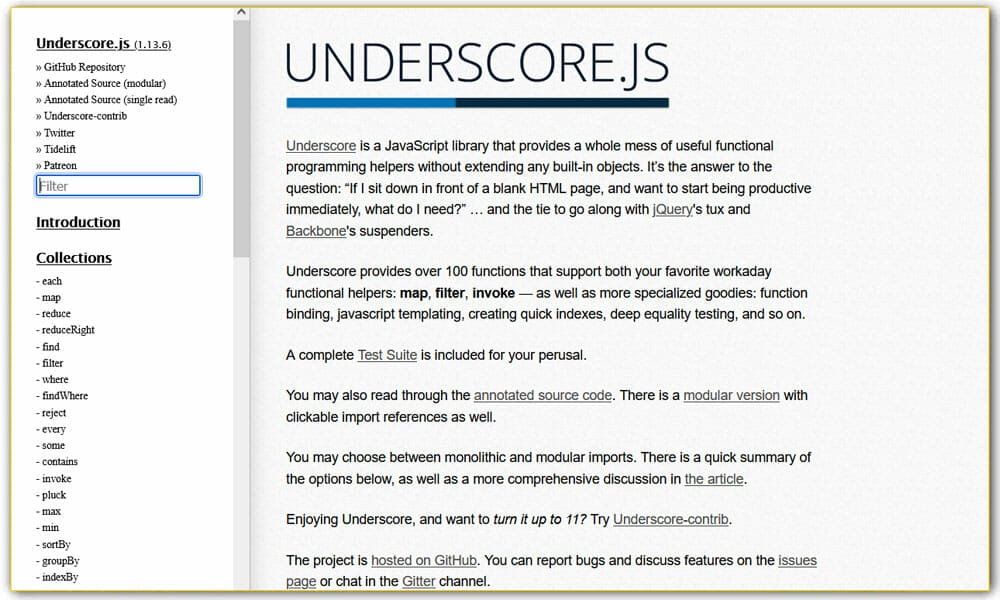 Underscore.js