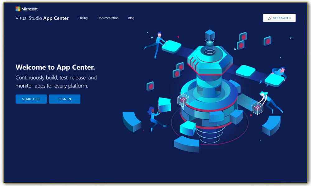 20+ Best Mobile App Builders 2023 3 Visual Studio App Center