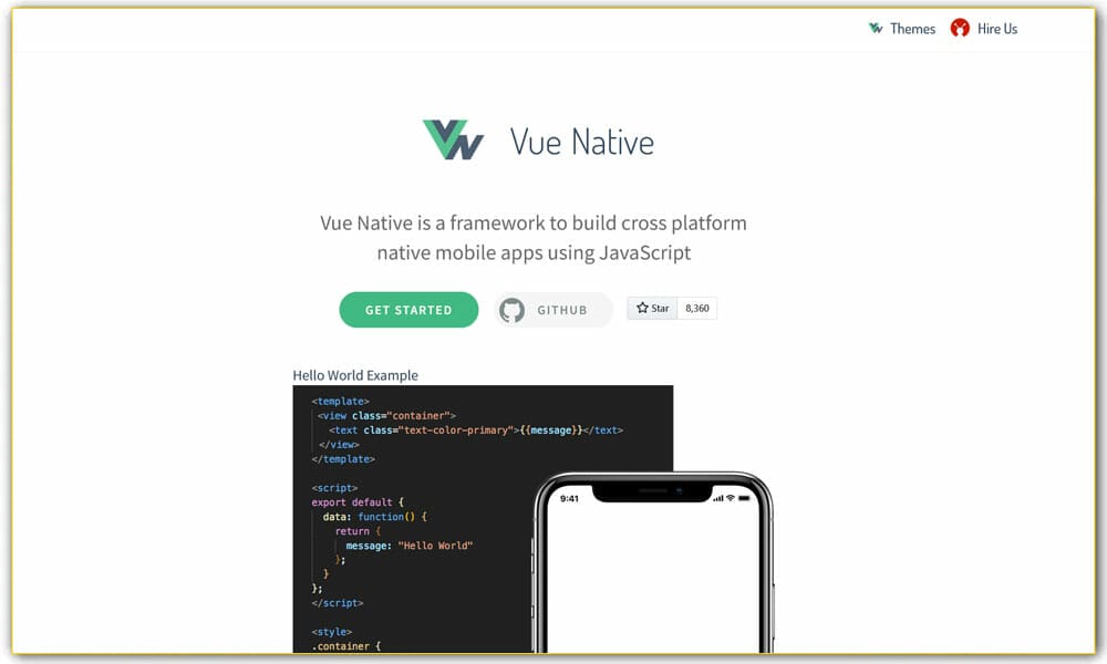 Vue Native