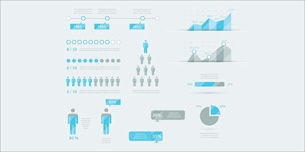 Web Infographics Vector