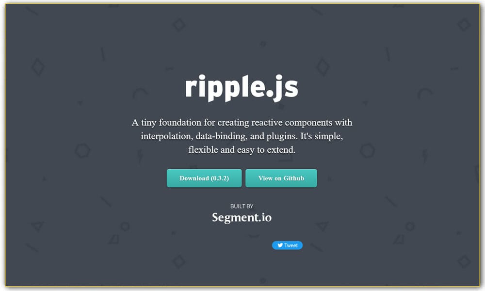 100+ JavaScript Frameworks for Web Developers 71 ripple.js