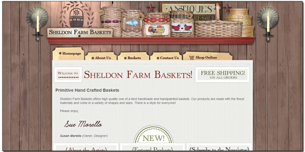 Sheldon Farm Baskets