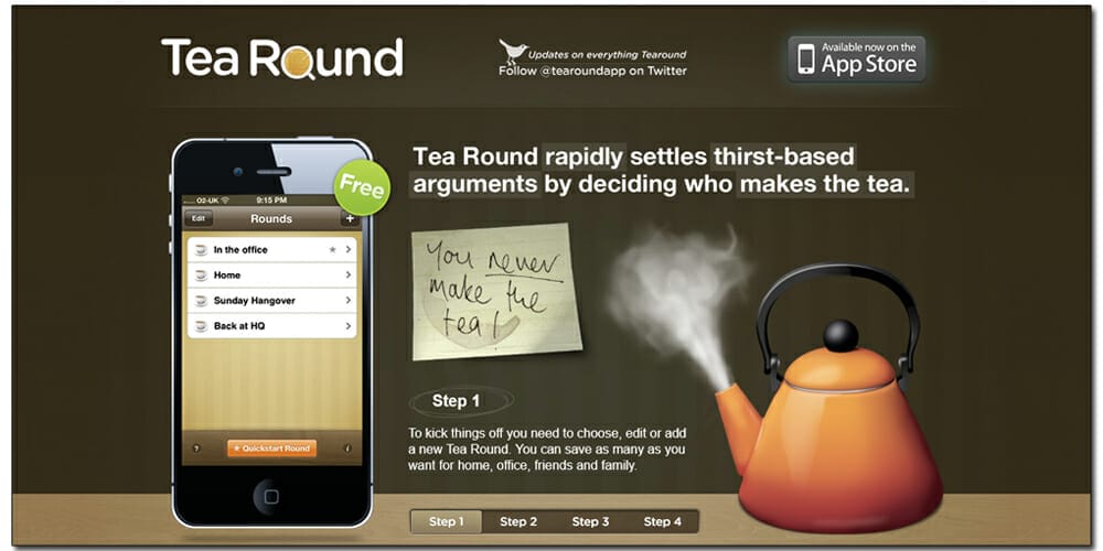 Tea Round App