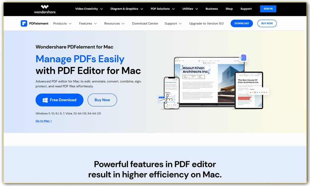 25+ Best PDF Editors That You May Not Know 2024 39 Wondershare PDFelement for Mac