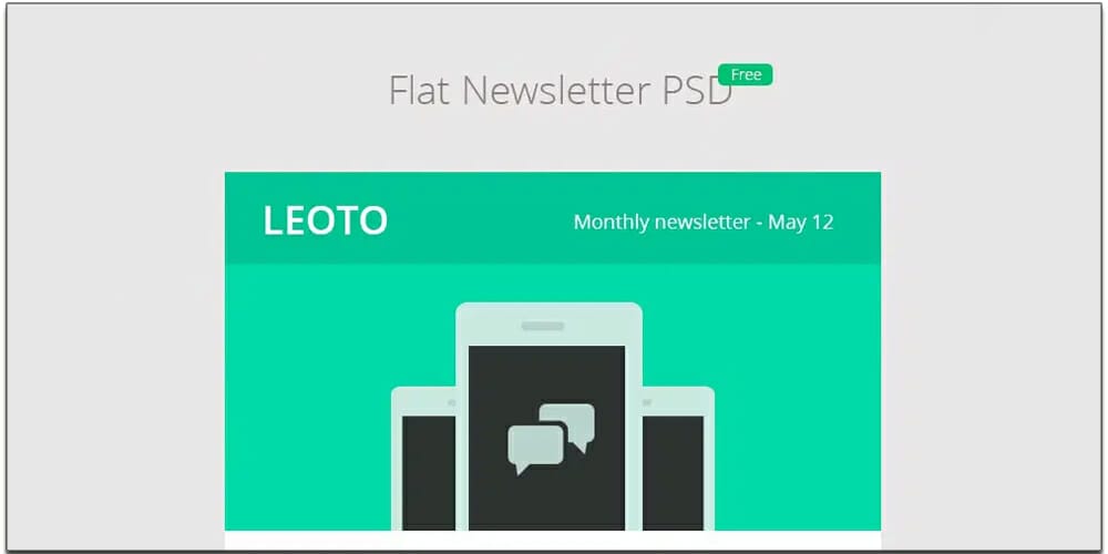 3 Free E-mail Newsletter Designs PSD