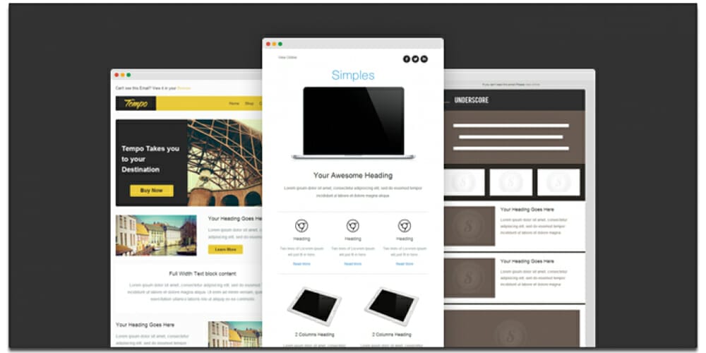 7 Free Email Templates from Stampila