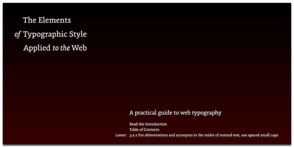 20 Best Books for Web Designers & Developers 41 A Practical Guide to Web Typography