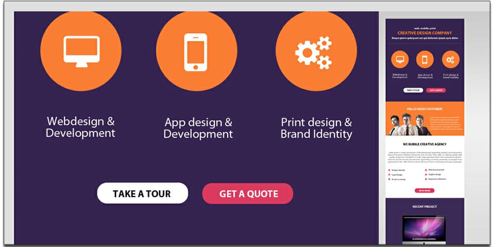 Free Email Newsletter Templates PSD 12 Corporate Free Newsletter Template PSD