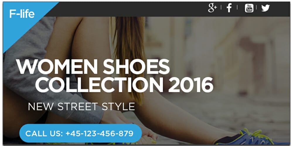 Free Email Newsletter Templates PSD 6 Fashion Sale Newsletter Free Template