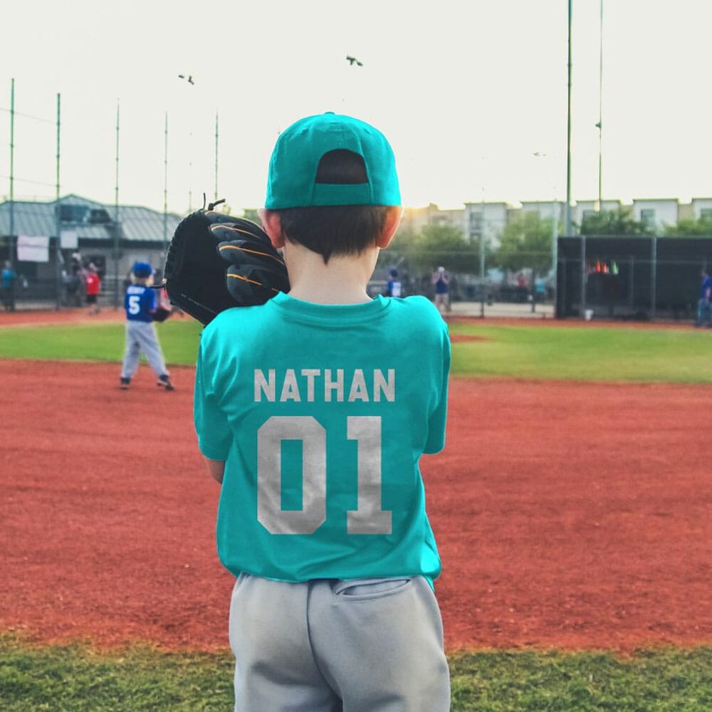 Free Baseball Player T-shirt Mockup PSD 1 Free Baseball Player T-shirt Mockup PSD