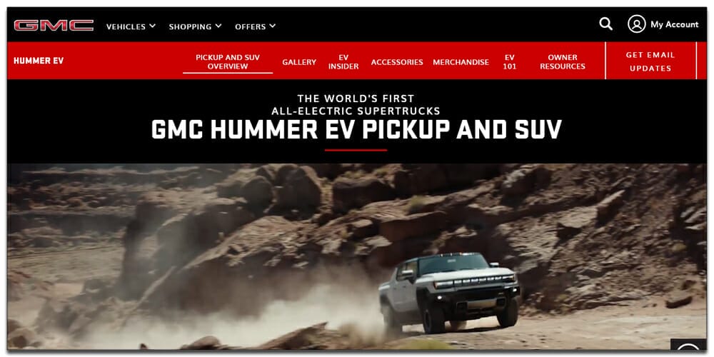 30 Best Automotive Websites For Your Inspiration 16 Hummer