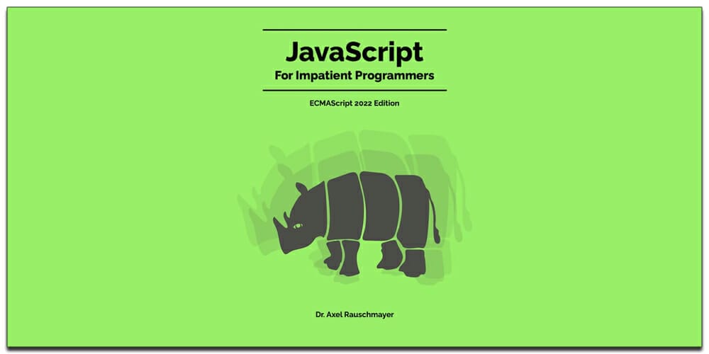 20 Best Books for Web Designers & Developers 48 JavaScript for Impatient Programmers