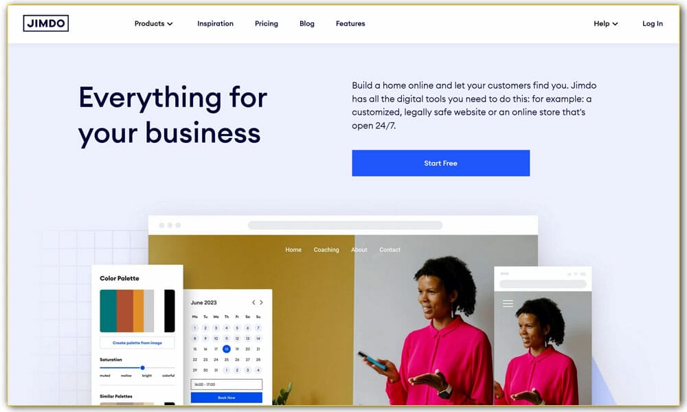 The Best Website Builders 2023 6 Jimdo Website Builder