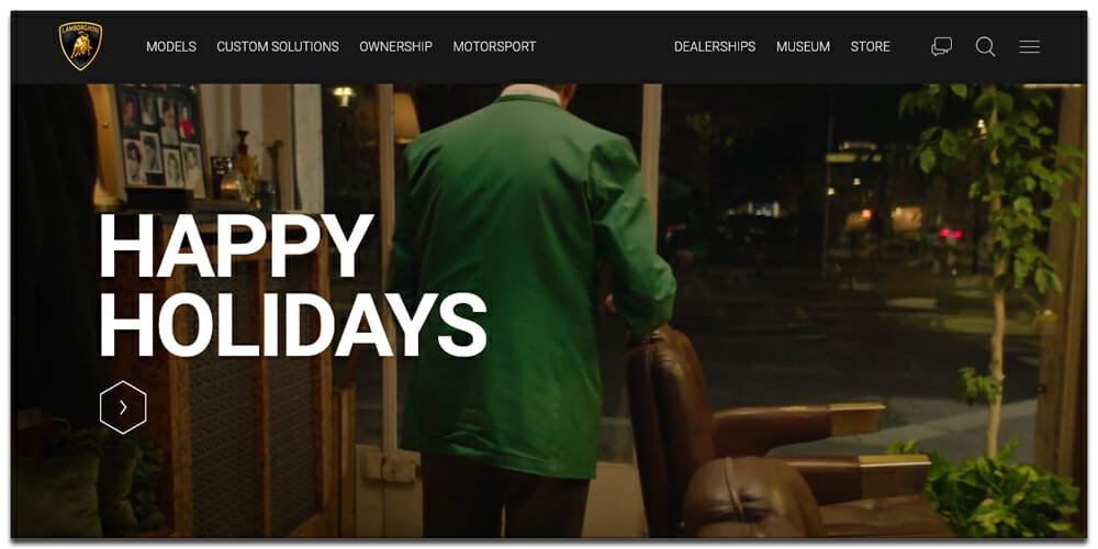 30 Best Automotive Websites For Your Inspiration 7 Lamborghini