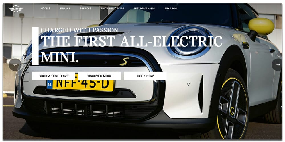 30 Best Automotive Websites For Your Inspiration 19 Mini Cooper