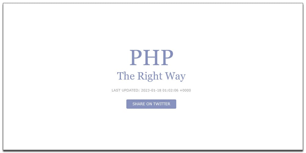 20 Best Books for Web Designers & Developers 34 PHP The Right Way