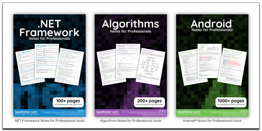 20 Best Books for Web Designers & Developers 61 Programming Notes for Professionals Books
