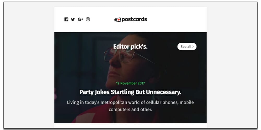 Free Email Newsletter Templates PSD 37 Ready-To-Use HTML Email Newsletter Template