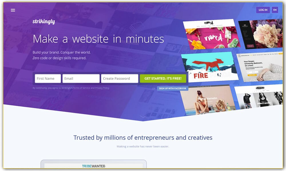 The Best Website Builders 2023 4 Strikingly
